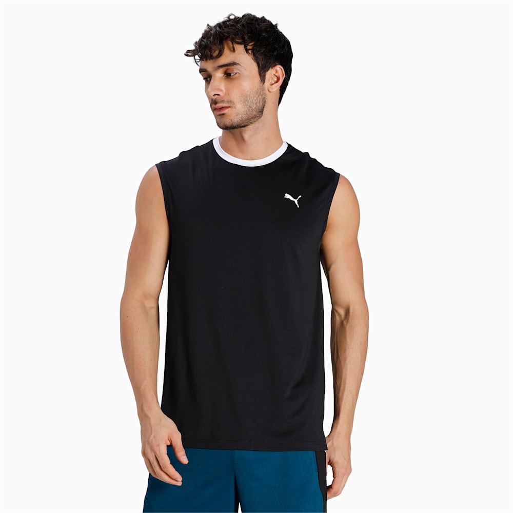 Puma sleeveless shirts shop