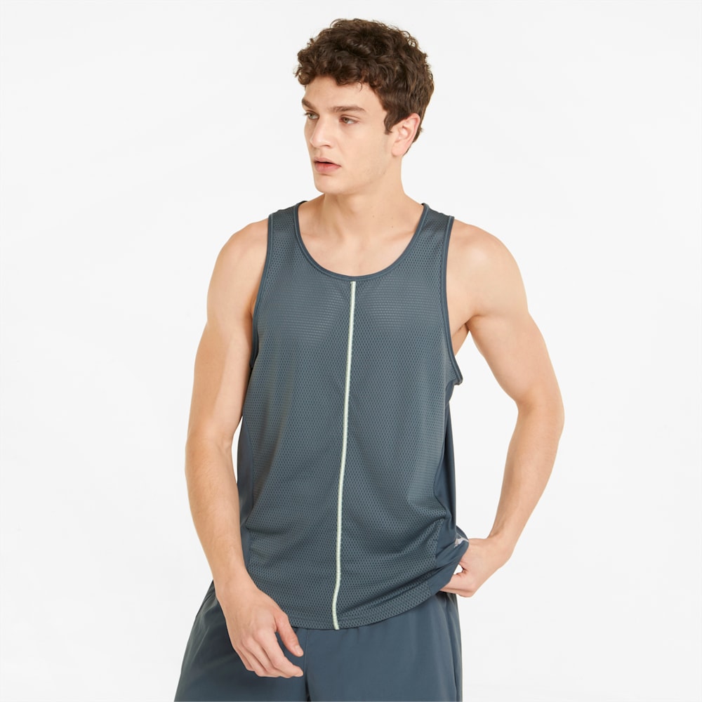 Puma running vest mens top