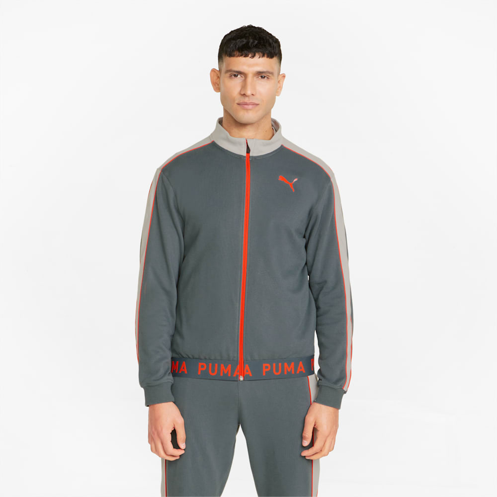 Puma zipper jacket for mens top