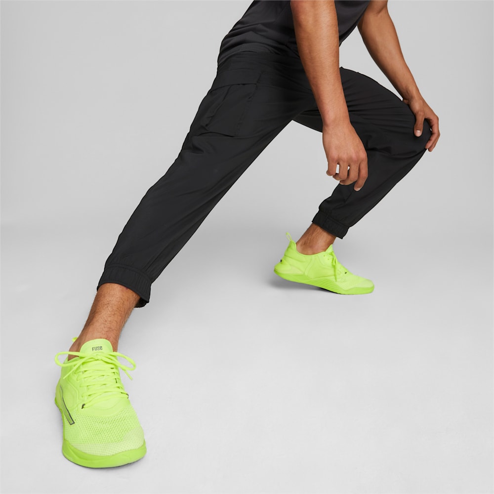 Favourite Men's Woven Training Cargo Pants, Puma Black, large-NZL
