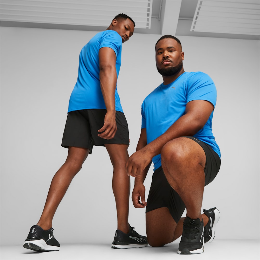 RUN FAVOURITE Men's Short Sleeve Running Tee, Ultra Blue, large-NZL