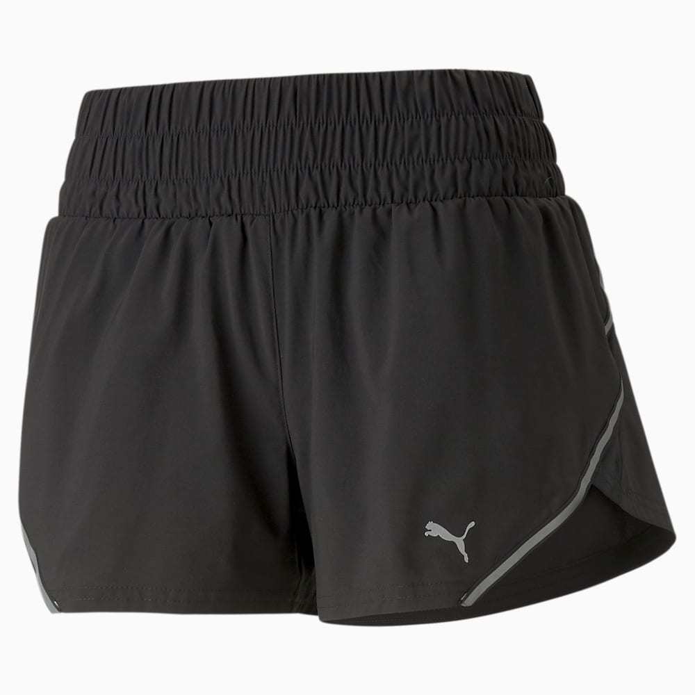 Puma womens shorts black on sale