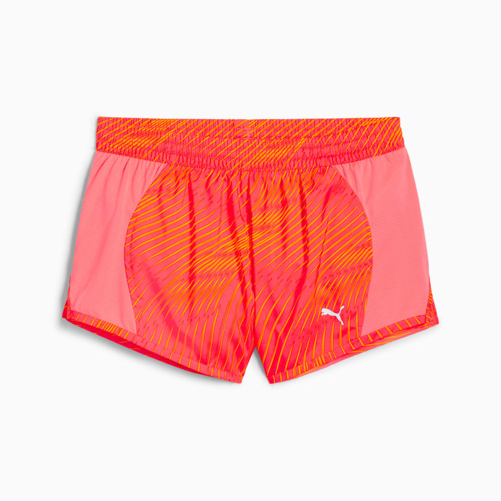 Puma shorts womens orange cheap