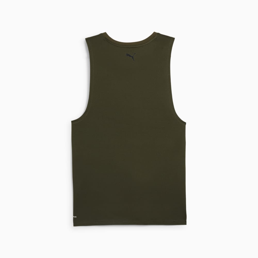 PUMA FIT CLOUDSPUN Men's Tank | Dark Olive | PUMA Exclusion List | PUMA