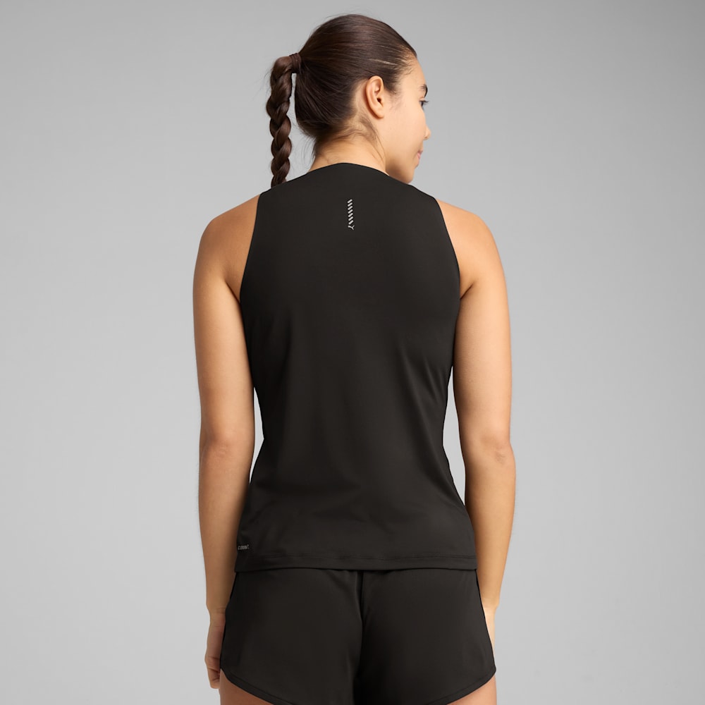 RUN CLOUDSPUN Women's Running Tank Top, PUMA Black, large-NZL
