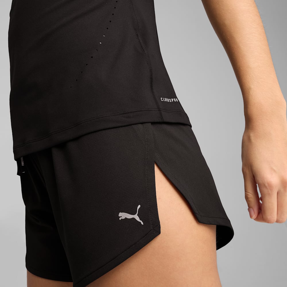 RUN CLOUDSPUN Women's Running Tank Top, PUMA Black, large-NZL