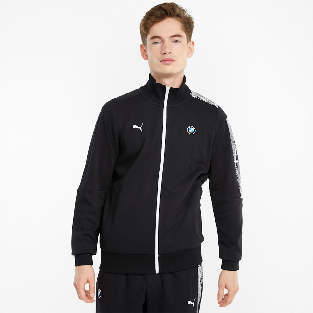 BMW M Motorsport T7 Full Zip Men s Jacket PUMA T7 Classic Apparels PUMA