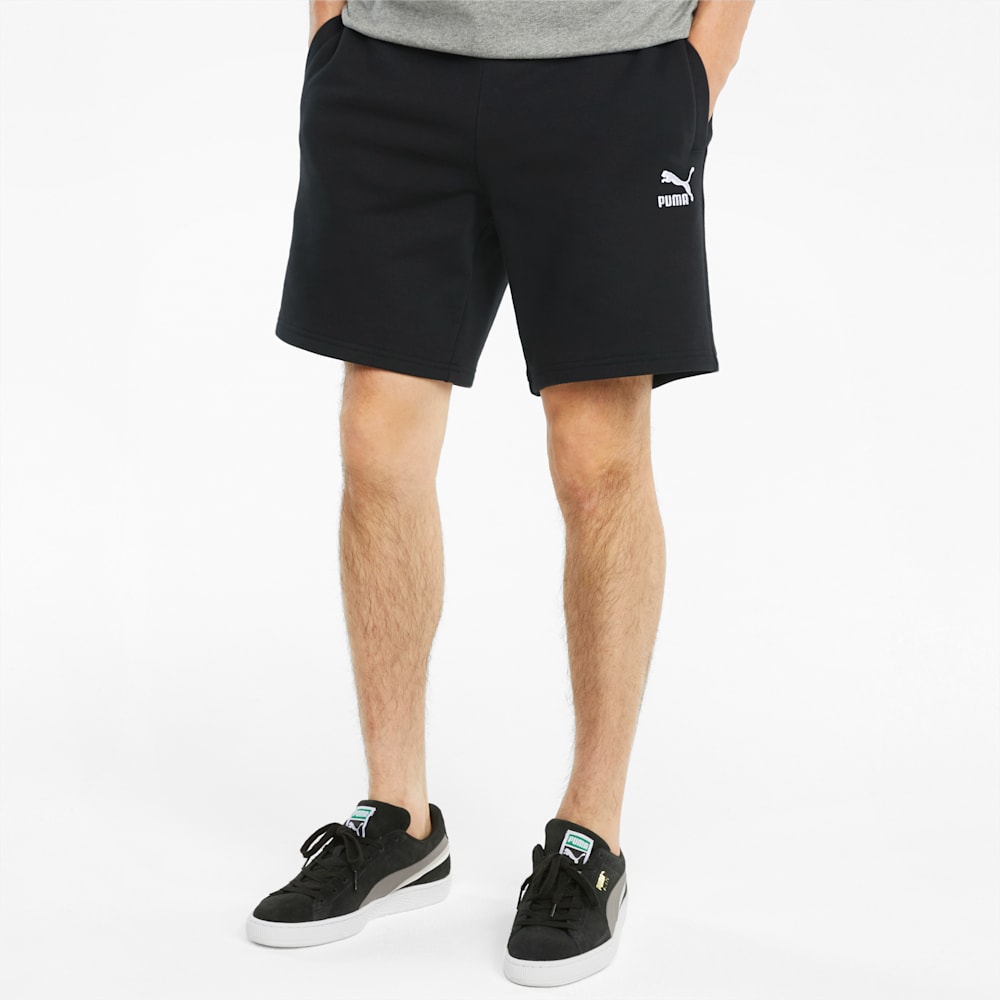 Puma men's french terry short best sale
