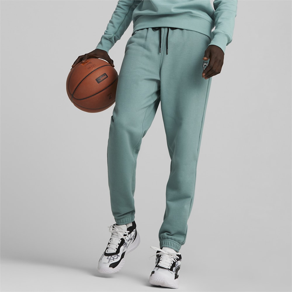 Pivot EMB Men's Basketball Sweatpants, Adriatic, large-NZL