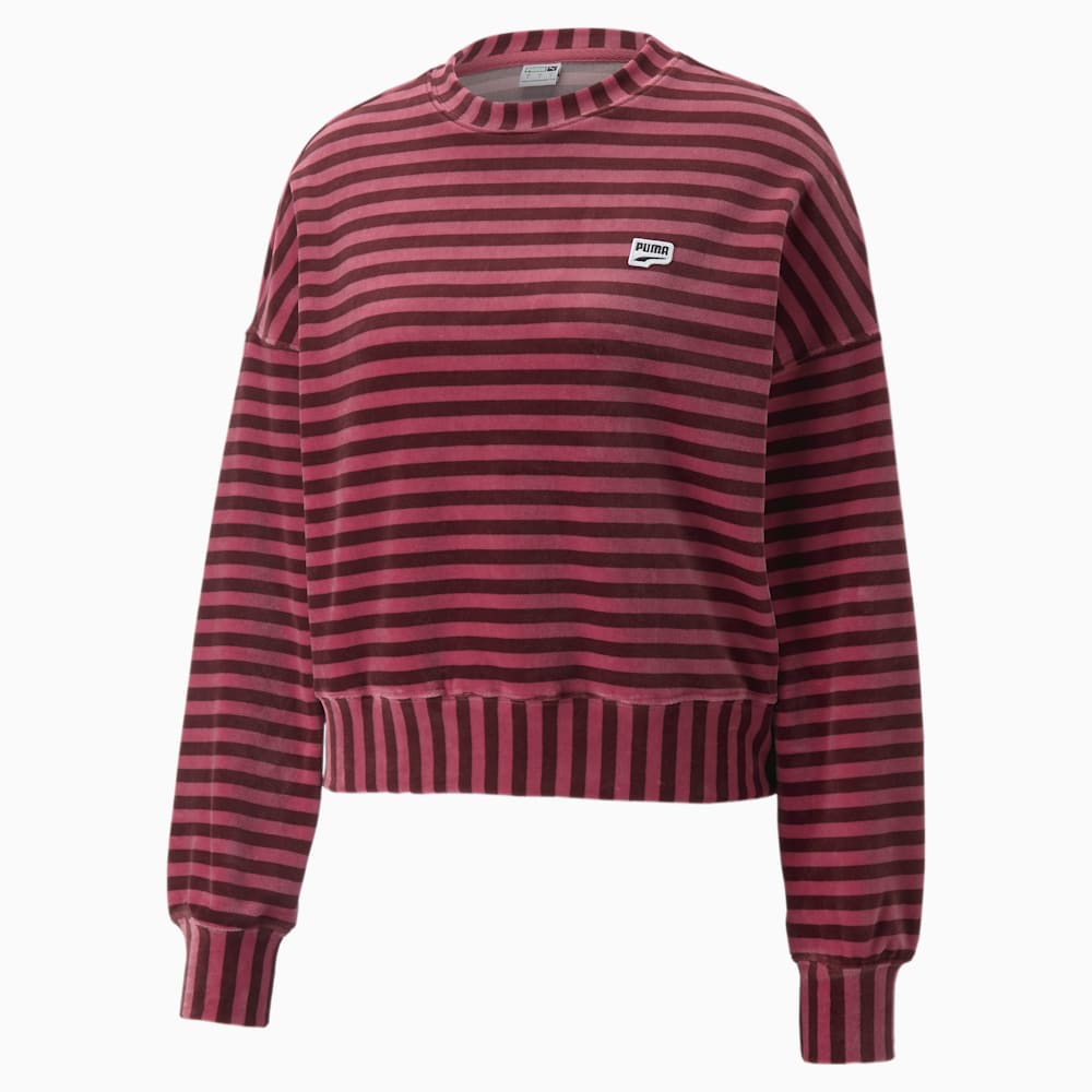 Puma velour sweatshirt deals
