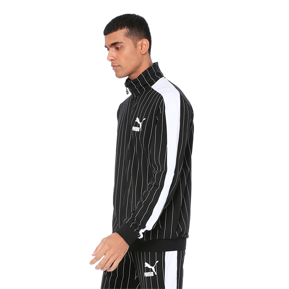 Archive Pinstripe T7 Men s Track Jacket PUMA ALL PUMA