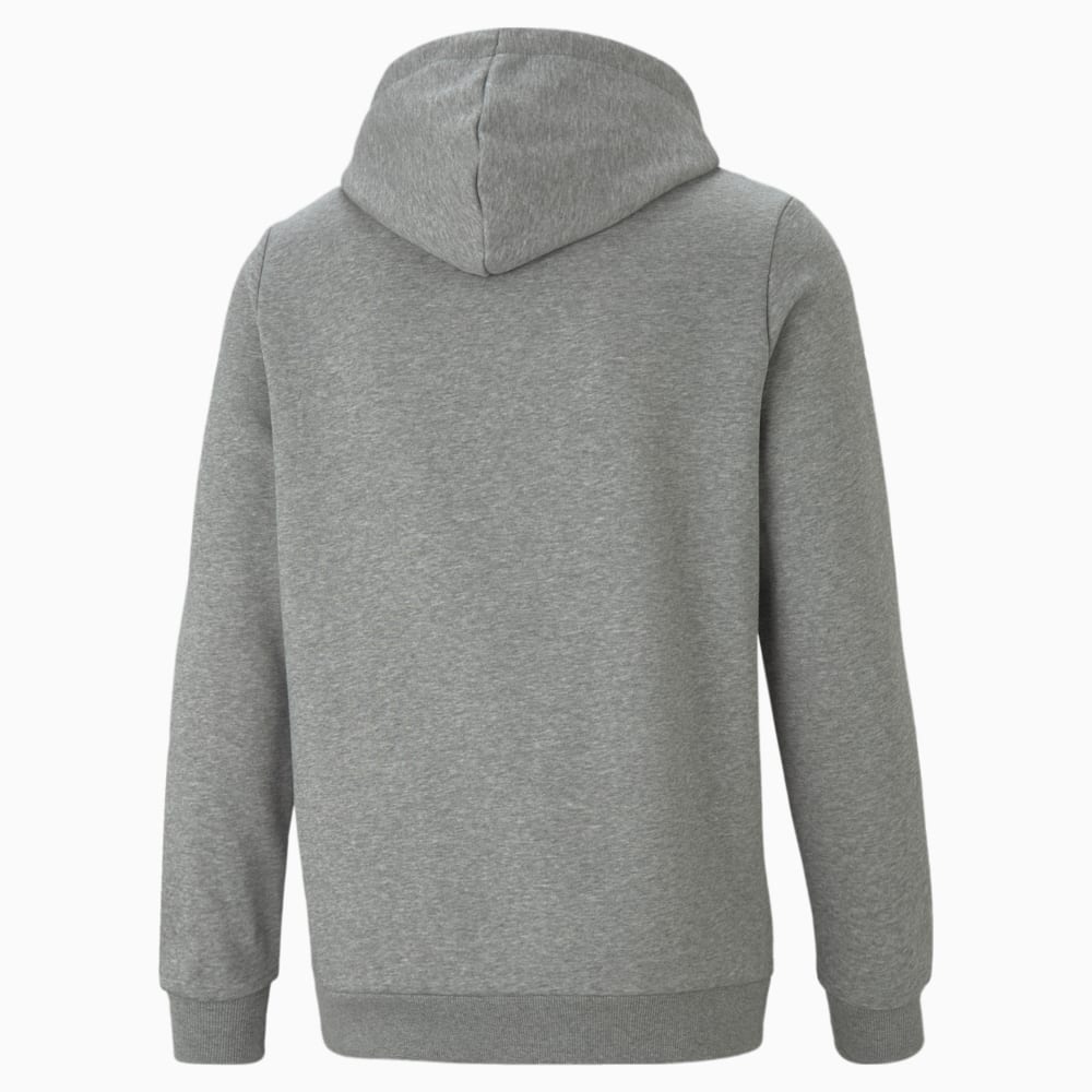 Essentials Small Logo Hoodie Men Medium Gray Heather Cat PUMA PUMA
