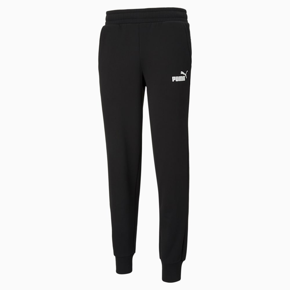 Essentials Logo Sweatpants Men Puma Black PUMA Shoes PUMA