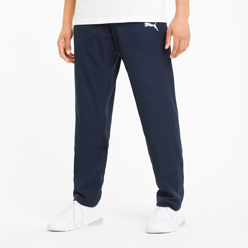 Active Woven Men s Sweatpants PUMA Shoes PUMA