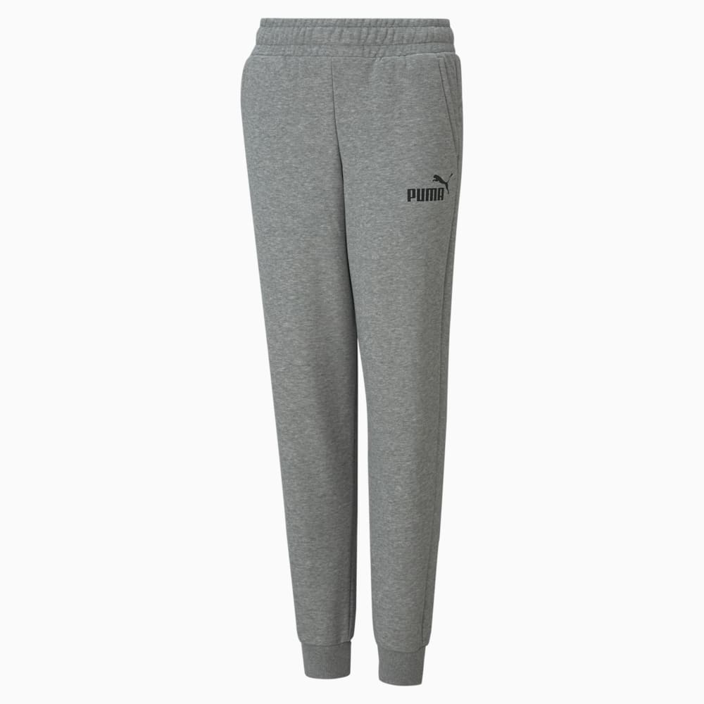Essentials Logo Pants Youth, Medium Gray Heather, large-NZL