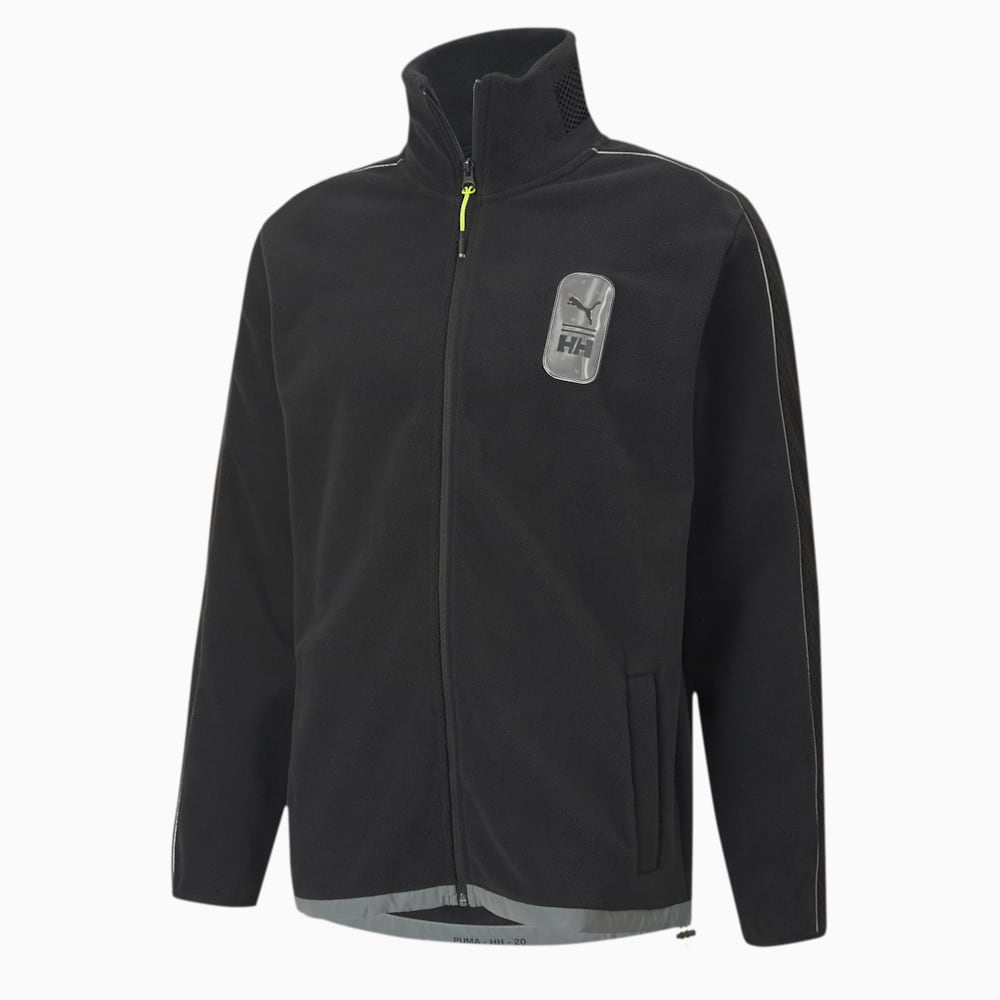 PUMA x HELLY HANSEN Men's Polar Fleece Top, Puma Black, large