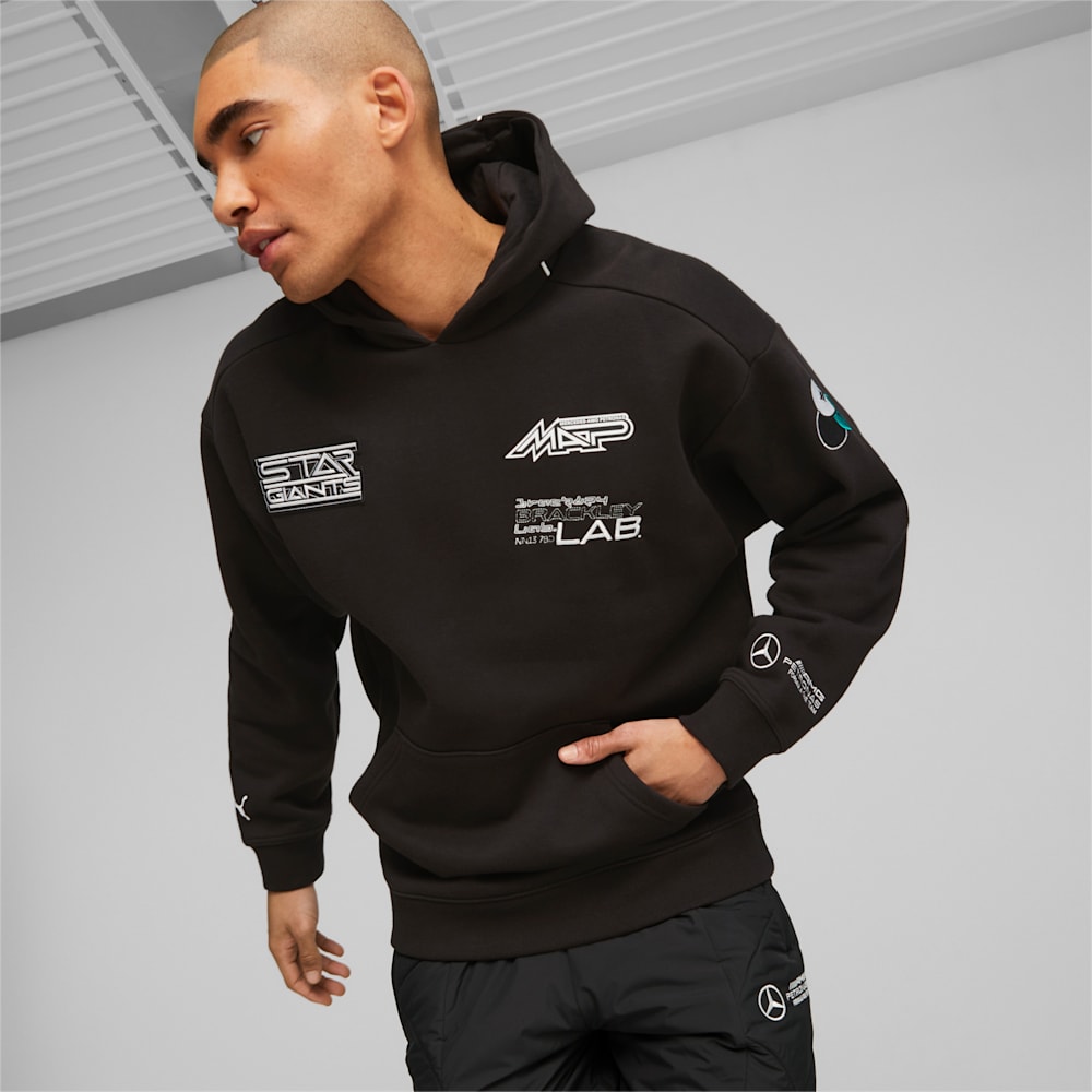 Mercedes AMG Petronas Motorsport Garage Crew Men s Hoodie