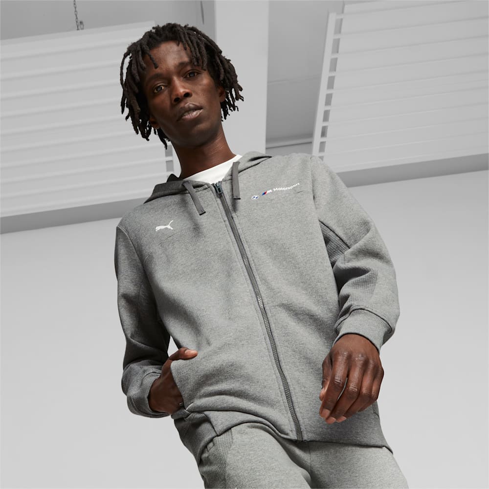 Puma men's bmw motorsport hooded sweat jacket clearance