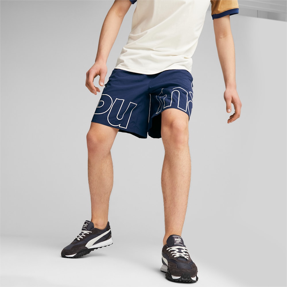 Puma men's archive logo bermuda shorts shop