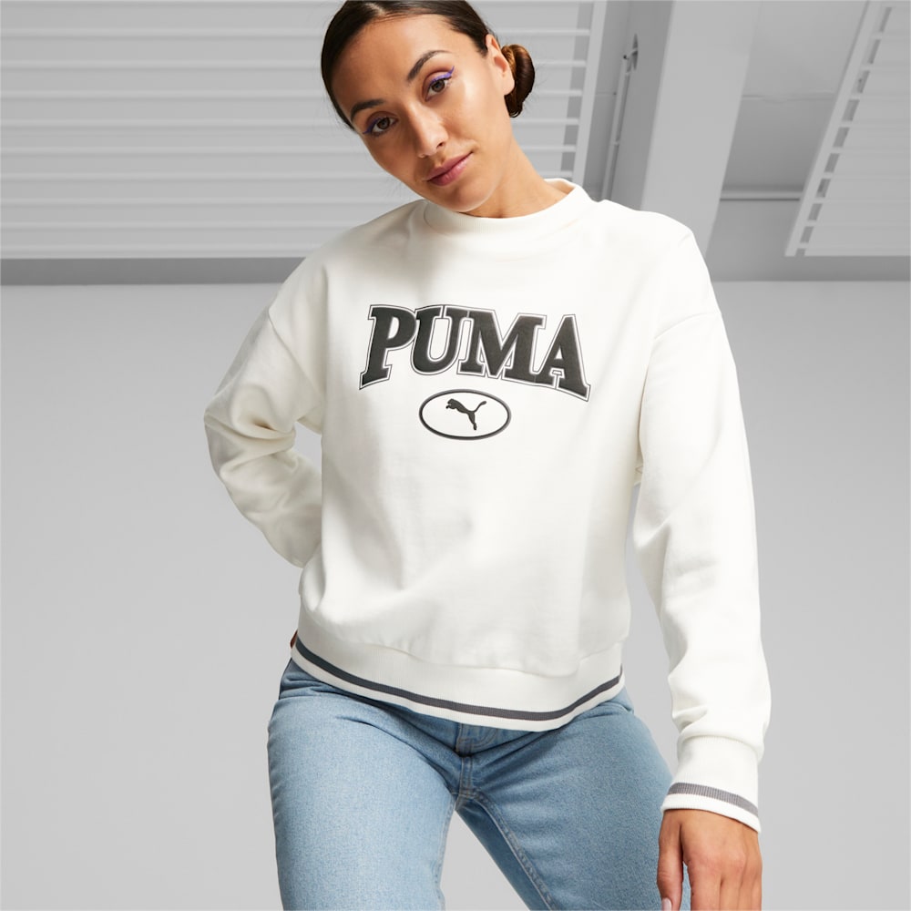 Puma crew neck sweatshirt womens hot sale