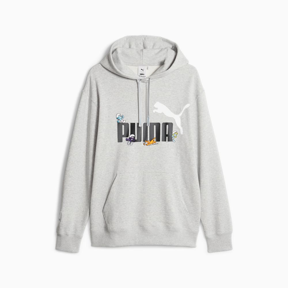 Puma grey hoodie mens best sale