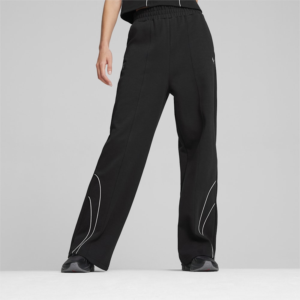 Scuderia Ferrari Style Women s Motorsport Pants PUMA Black PUMA Shoes PUMA