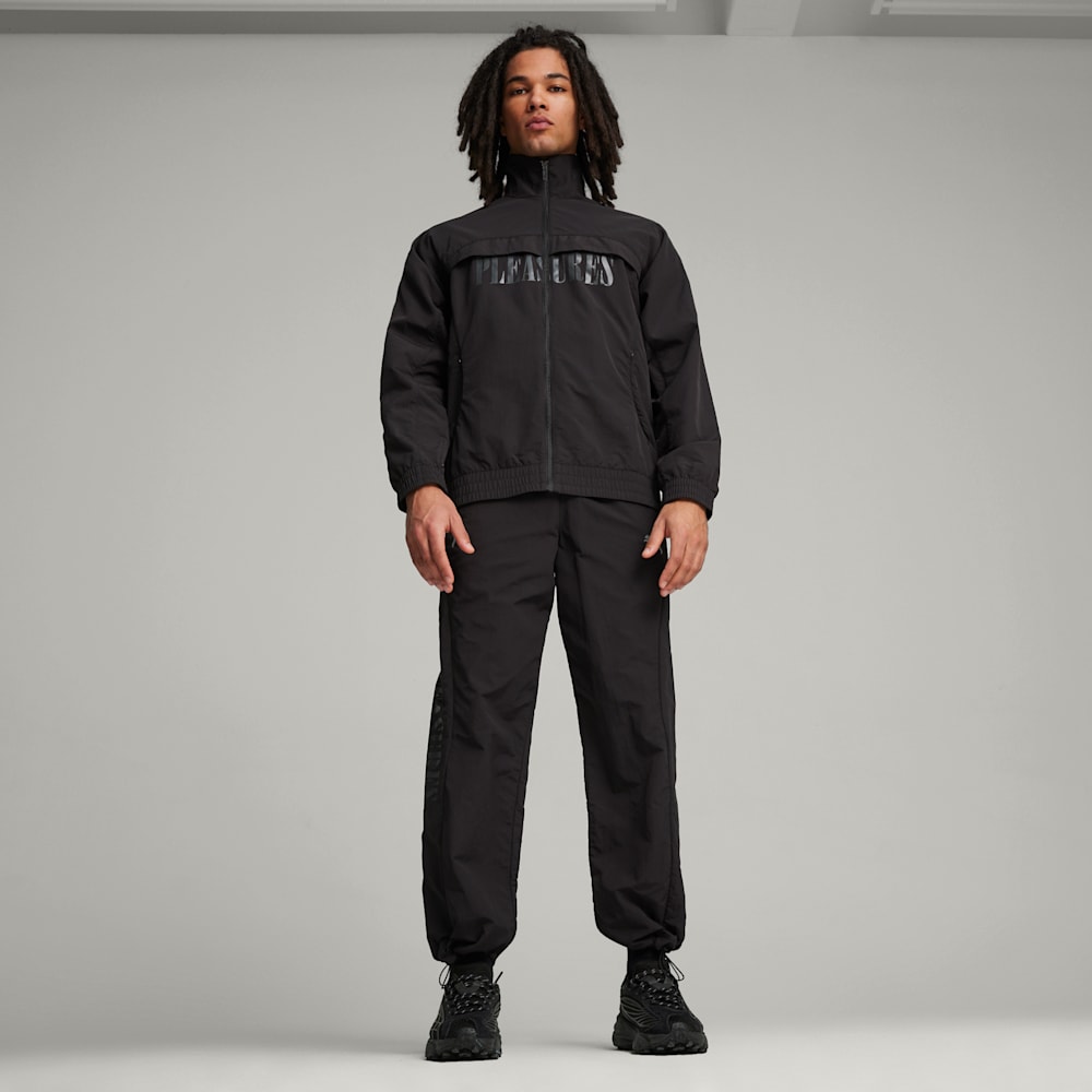 PUMA x PLEASURES Men s Track Pants PUMA Black PUMA Shoes PUMA