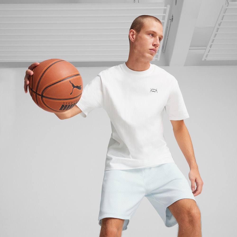 Jaws EMB Core Men's Tee, PUMA White, large-NZL