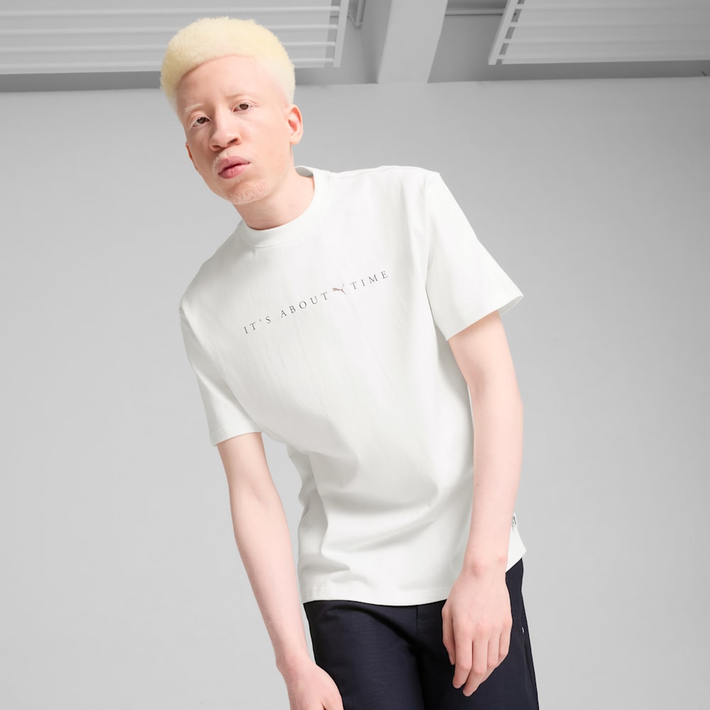 Playera Hombre MMQ, PUMA White, large