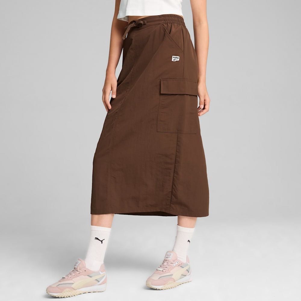 DOWNTOWN Cargo Midi Skirt Women PUMA Shoes PUMA