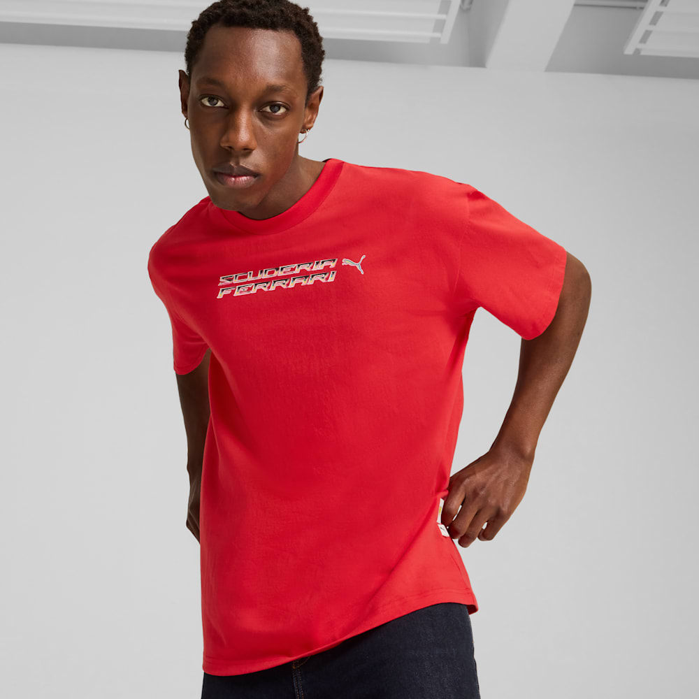 Scuderia Ferrari Race Statement Tee Men Rosso Corsa PUMA Shop All Puma PUMA