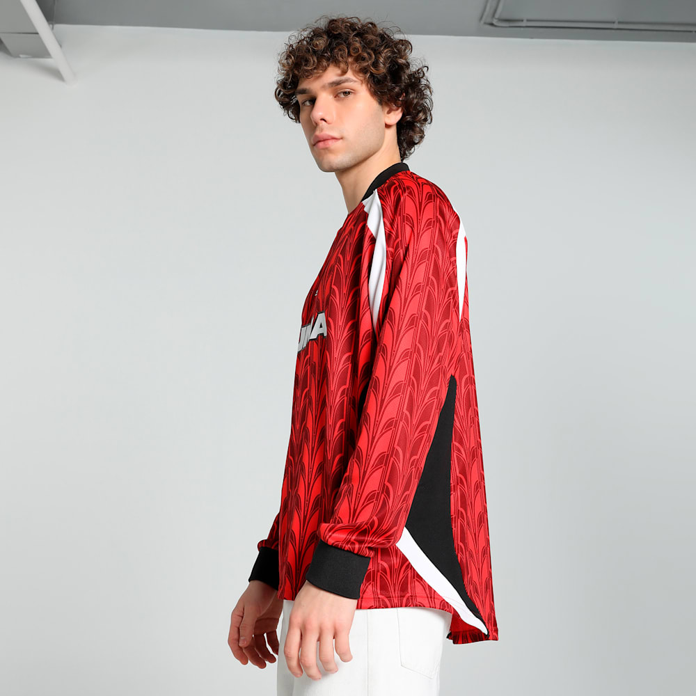 Long Sleeve Unisex Football Jersey | Intense Red-AOP | PUMA