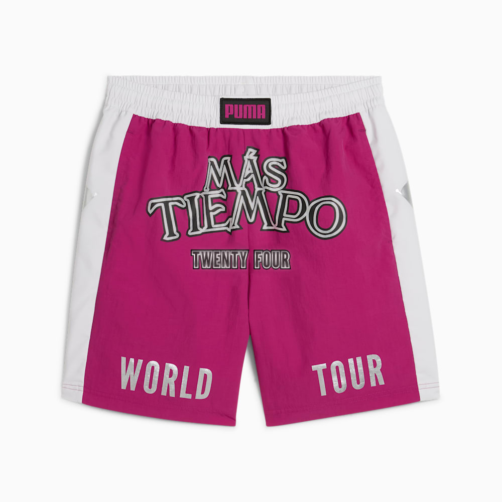 Puma shorts pink discount
