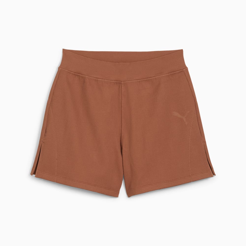 DARE TO Women s Flared Shorts Brown Mushroom PUMA Shoes PUMA