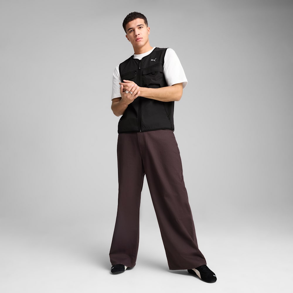 PUMATECH Men's Cargo Vest, PUMA Black, large-NZL