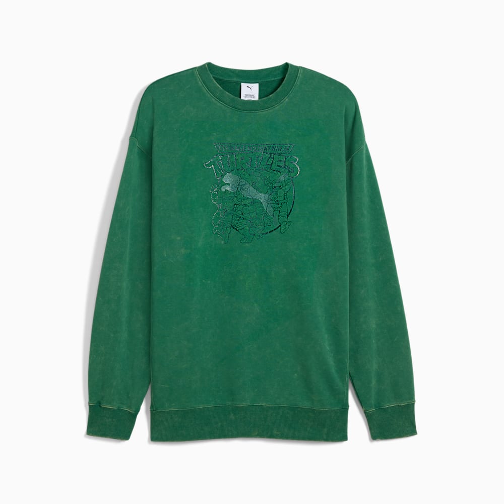 PUMA x TMNT Men's Relaxed Crew Sweatshirt, Vine, large