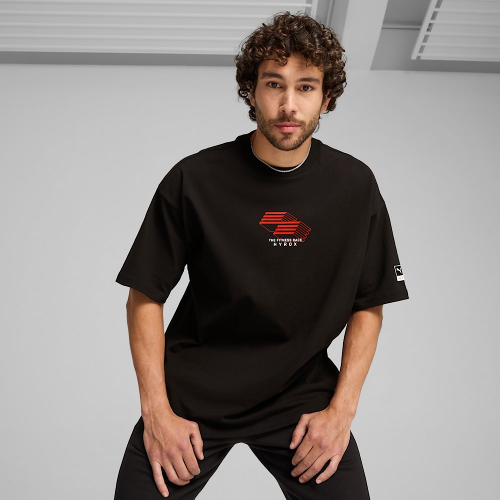 PUMA x HYROX Graphic Tee Unisex PUMA Black PUMA Sportstyle PUMA