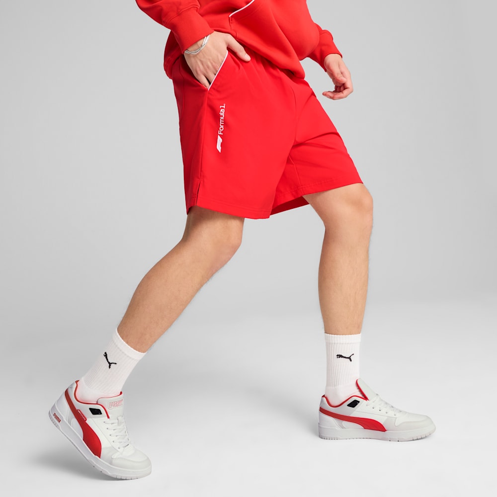 F1® Essentials+ Men's Woven Shorts, Pop Red, large