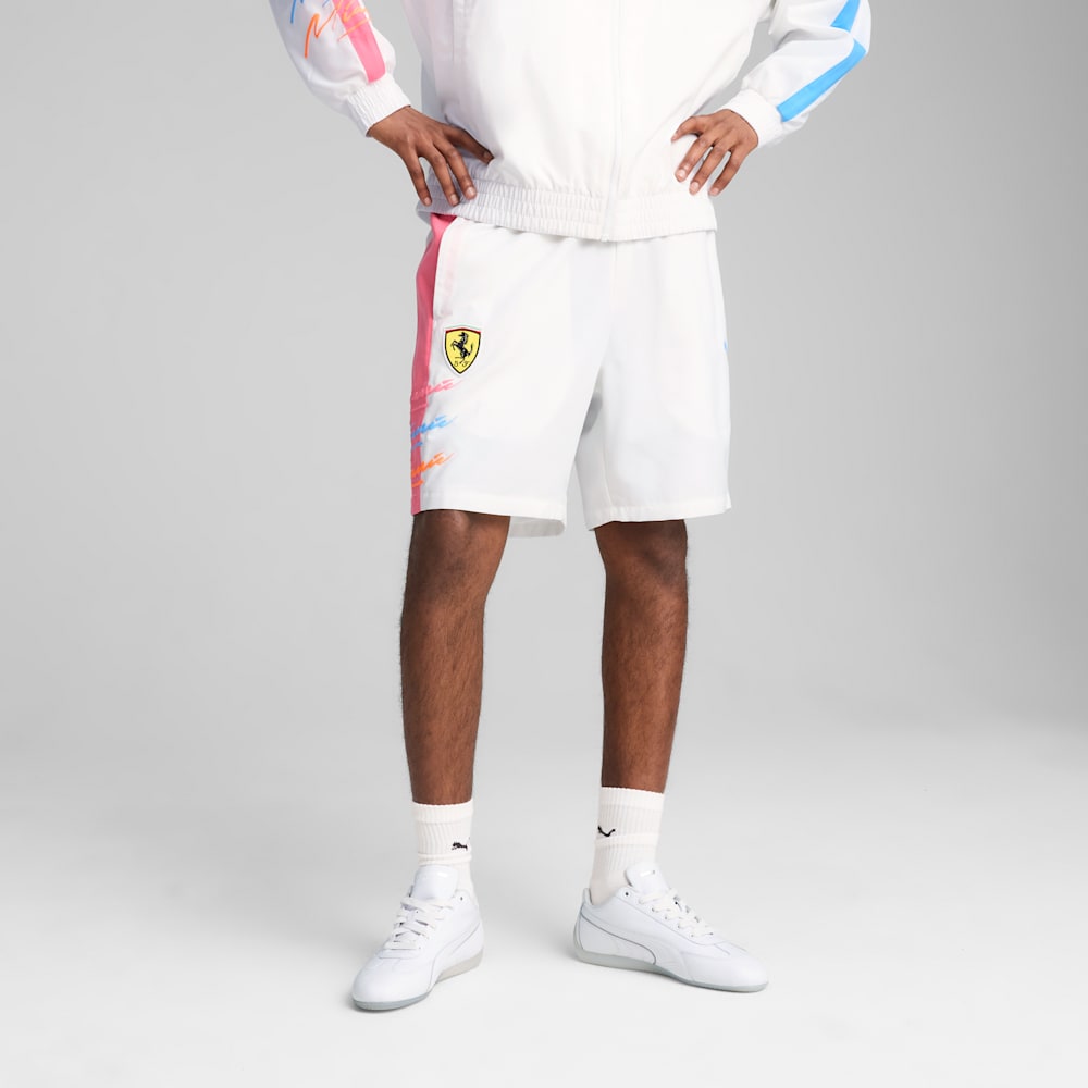 Scuderia Ferrari Miami Limited Edition T7 7" Shorts Men, PUMA White, large