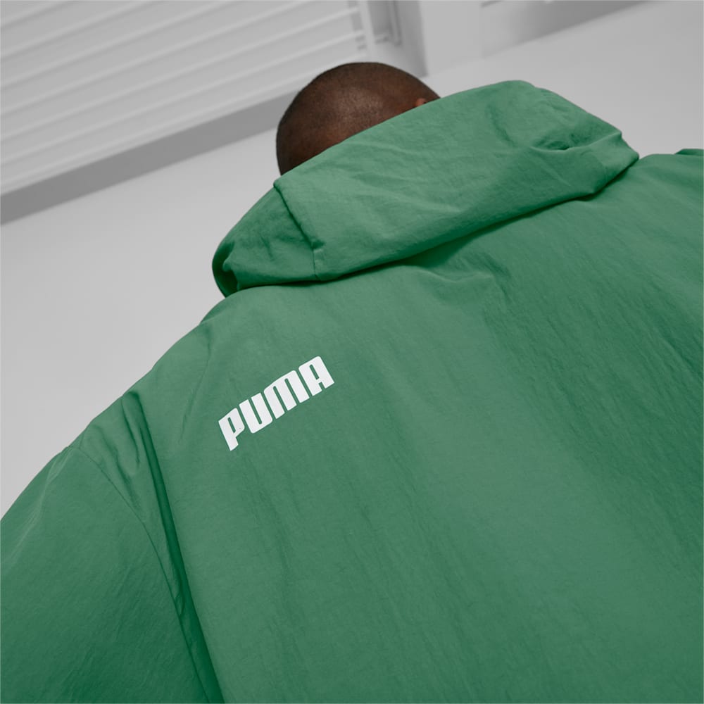 Puma windbreaker green best sale