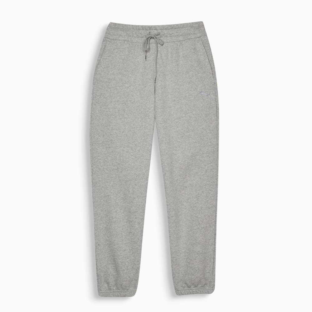 Essentials Women's Elevated Sweat Pants | Light Gray Heather | PUMA Women |  PUMA