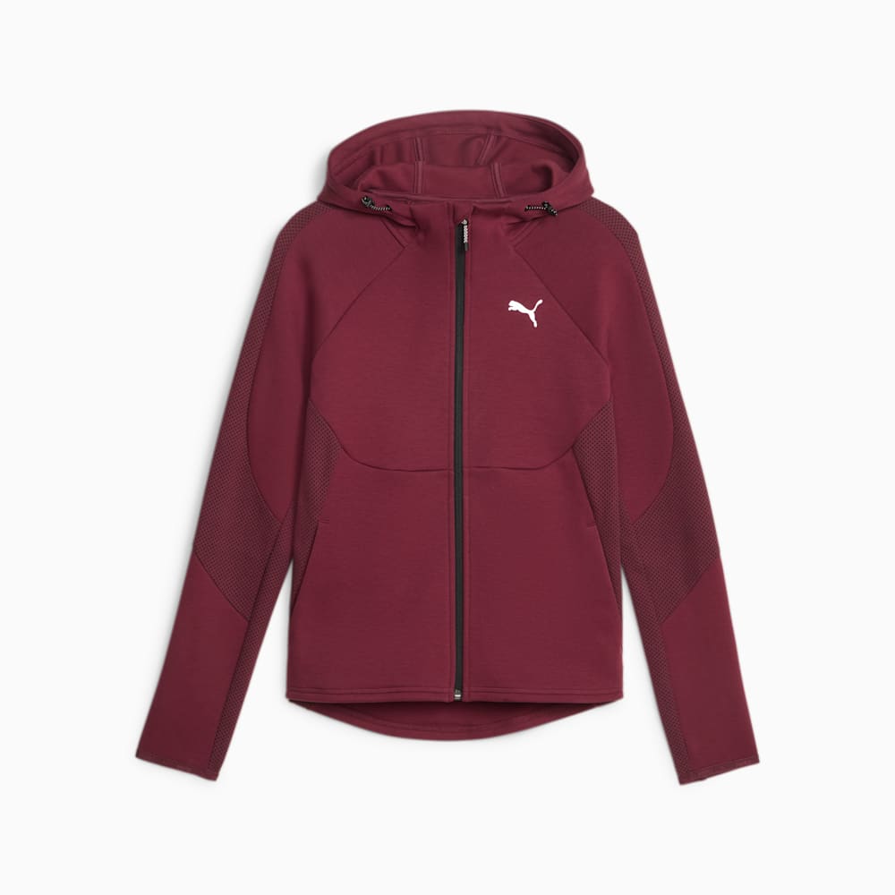 EVOSTRIPE Women's Full-Zip Hoodie | Dark Jasper | PUMA Shoes
