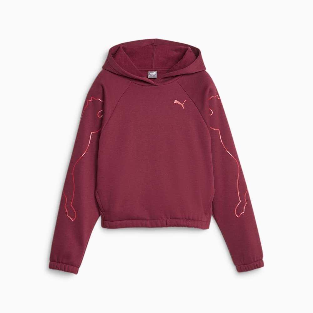 Puma girls' cat hoodie with thumb hole shop