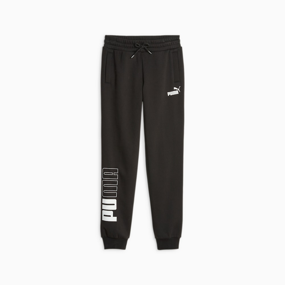 PUMA POWER Sweatpants - Girls 8-16 years, PUMA Black, large-NZL