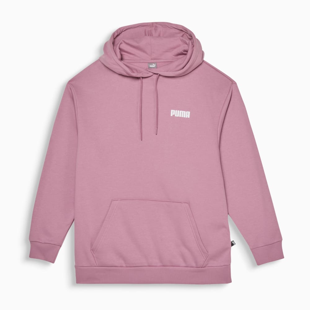 Essentials Relaxed Women's Fleece Hoodie, Pale Grape, large-NZL