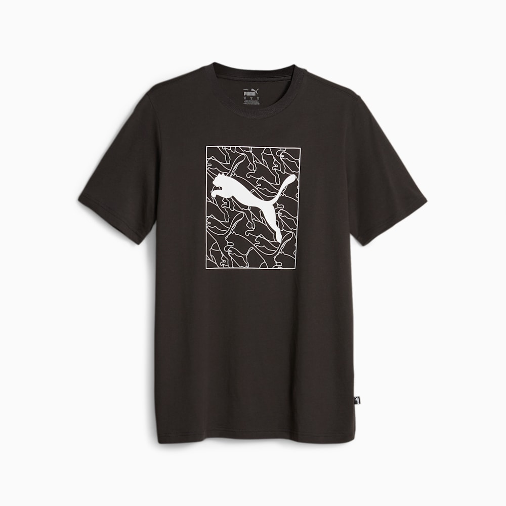 GRAPHICS Men's Tee, PUMA Black, large-NZL
