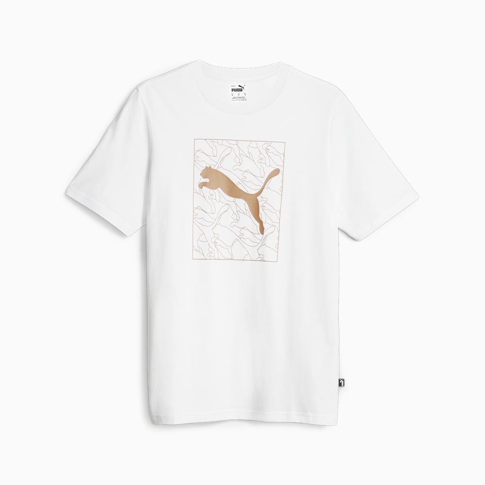 GRAPHICS Men's Tee, PUMA White, large-NZL