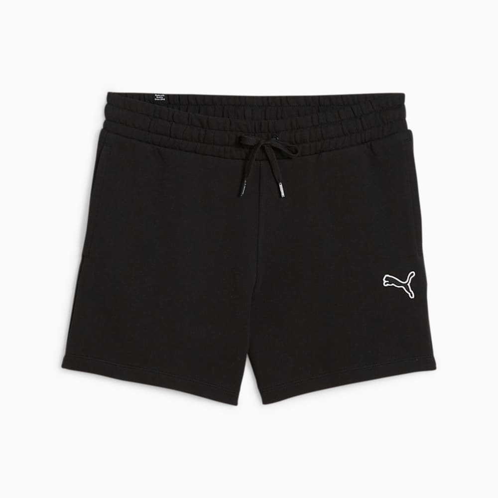 Puma shorts womens black clearance