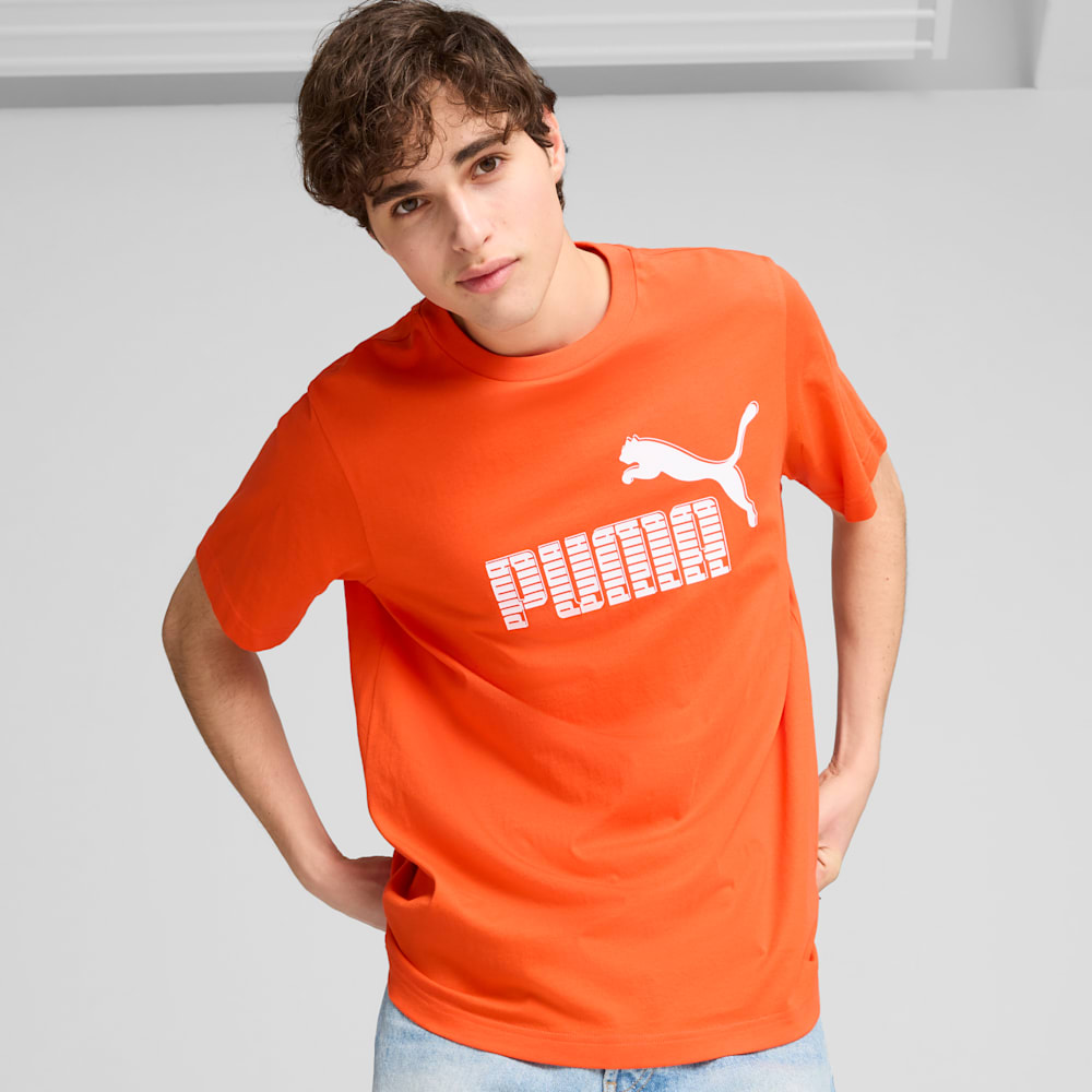GRAPHICS No. 1 Logo Men's Tee, Redmazing, large-NZL