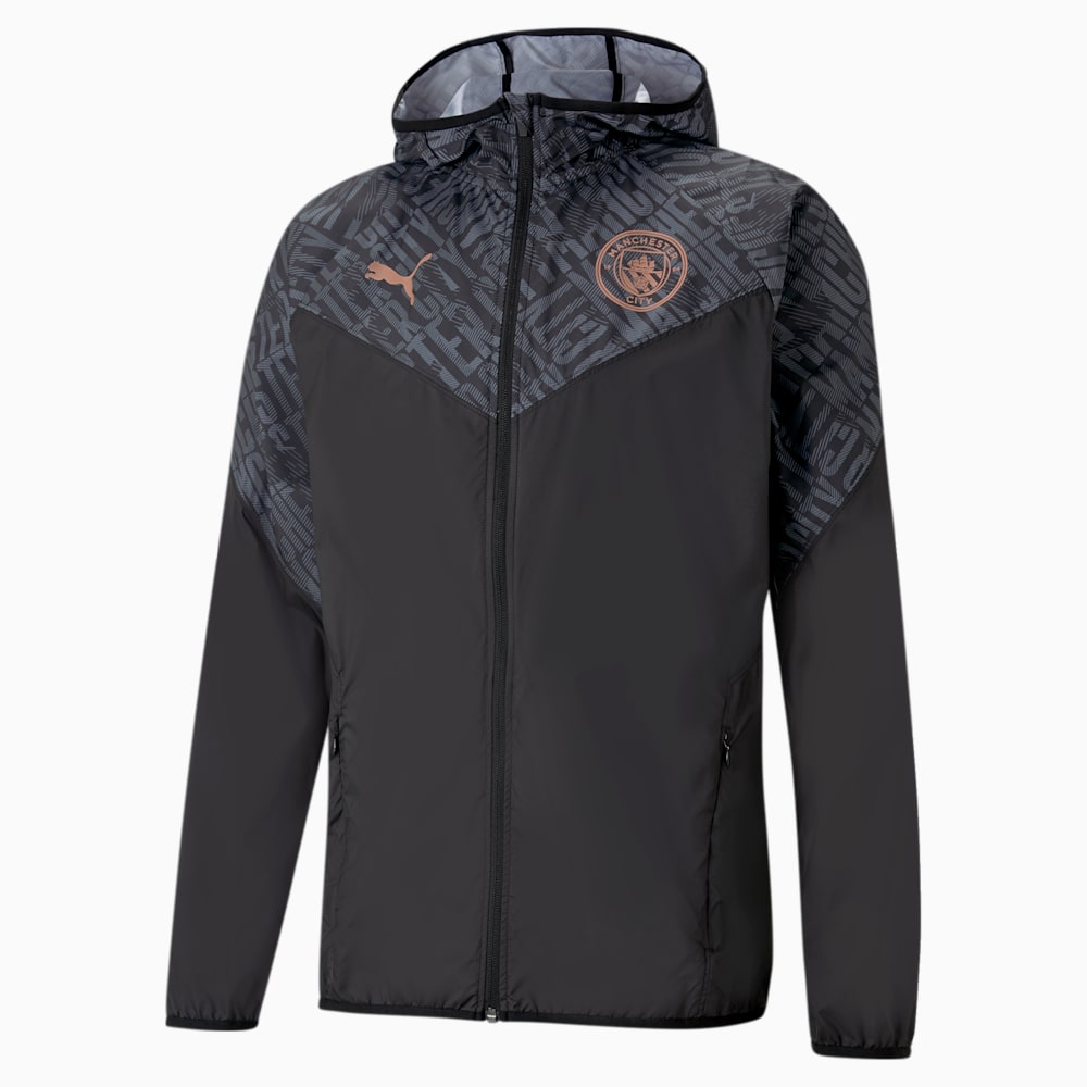 Manchester City FC Men s Warm Up Jacket PUMA Shop All Puma PUMA